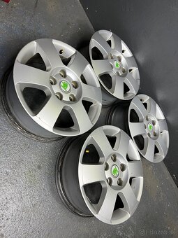 Hlinikove disky škoda 5x112 r15 - 2