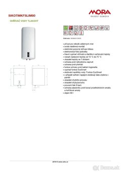 Bojler Mora EOMKS 120 PHSM - 2
