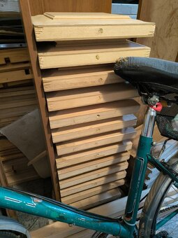 Drevená garážová brána - 2