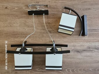 Stropné a nástenné svietidlo - súprava - 2