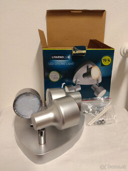 Stropná LED lampa livarnolux - 2