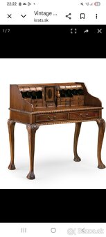 Starožitný písací stôl - 2