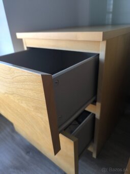 Nočný stolík MALM IKEA (2ks) - 2