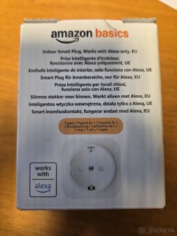 Smart zásuvka Amazon Basics Smart Wi-Fi Socket, Alexa - 2