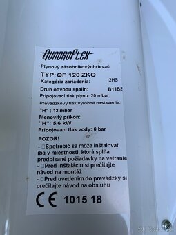 Plynový ohrievač vody - 2