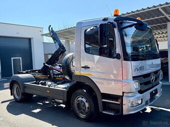 MERCEDES-BENZ ATEGO 1218 HÁKOVÝ NOSIČ KONTAJNEROV EURO 5 - 2