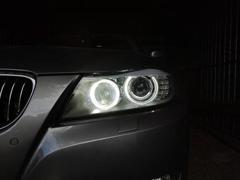 Biele LED BMW angel eyes - 2