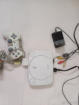 PSOne PS1 PSX SLIM Konzola Stav B s Modchip - 2
