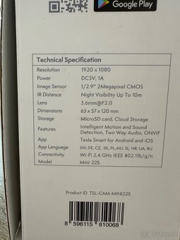 Tesla Smart Camera Mini (2022) - 2