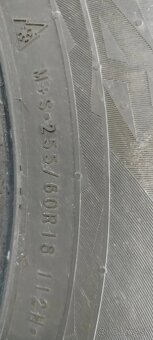 2 zimné pneumatiky 255/60 R18 112H Nokian Snowproof 2 SUV - 2