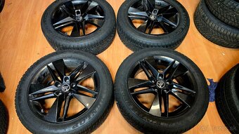 Predam elektrony Original Skoda 5x112 R17 a zimne gumy - 2