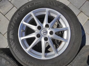 Alu disky 16" 5x114,3 Nissan 205/60 R16 - 2