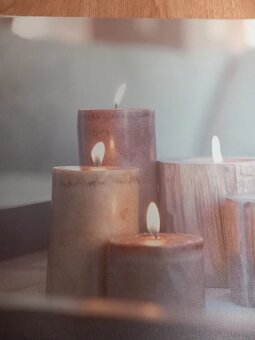 Starší svietiaci led obraz 55x35x2 cm - 2