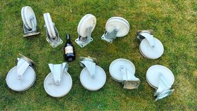 Predám otočné PROFI pojazdové kolieska - 2