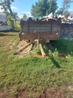 Vlečka za traktor,zetor - 2