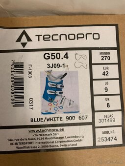 Nové lyžiarky TecnoPro Junior - 2