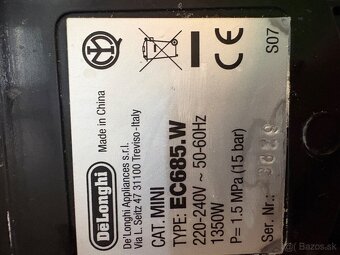 Kávovar Delonghi - 2