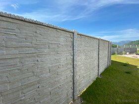 Betónové ploty, pletivové ploty, podhrabové dosky - 2