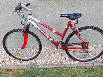 Horský bicykel VECTOR RADER – odpružený, 26", zachovalý sta - 2