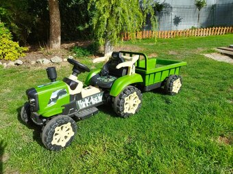 Elektricky traktor s vlečkou C2 rozmery 16cm-54cm ba - 2