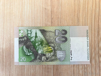 Slovenská bankovka 20 SK Bimilenium - 2