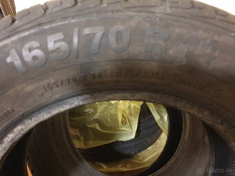 165/70 R14 letne pneu barum briliantis - 2