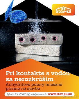 Realizujeme anhydritové potery v okrese Košice - 2