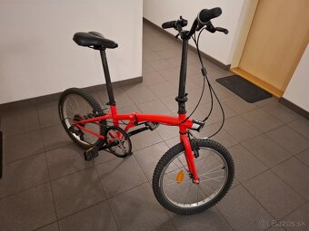 Skladací bicykel Oxylane Decathlon - 2