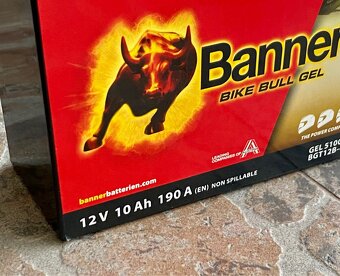 Moto Batéria Banner BGT12B-4, 12V / 10Ah / 190A - 2