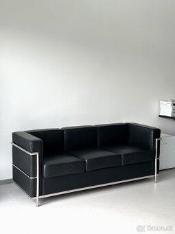 SEDAČKA BAUHAUS LE CORBUSIER WHITE - 3 MIESTNA - 2