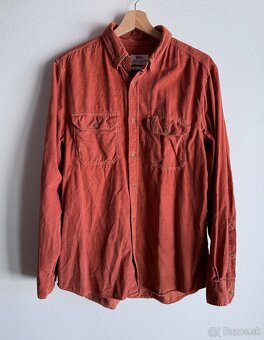 Menčestrová outdoorová košeľa Fjallraven Ovik Cord Shirt M - 2