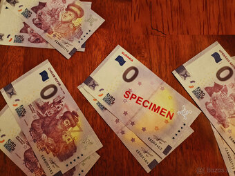 ☀️ SLOVENSKÉ 0 EURO bankovky, vojenské motívy ☀️ - 2