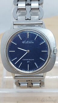 Predám funkčné náramkové hodinky Citiz. 21jewels 66-1317 - 2