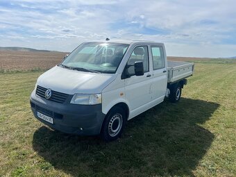 Volkswagen T5 Transporter valník 2,5 TDi 96 kW , 6 - miest, - 2