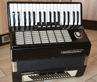 Akordeón Weltmeister 80 basový -- Záruka -- - 2