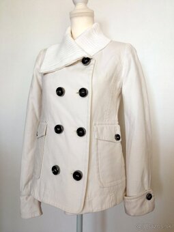 Biely ľanový kabátik - 2