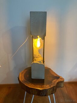 Betónova lampa - 2