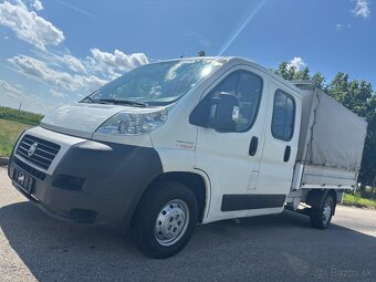Fiat Ducato Valník 2,3JTD 88kW  7-miest - 2