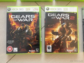 Hry na xbox360/ kinect a kinect s prislus. - 2