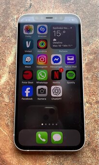 iPhone 12 White 128GB, TOP stav, 1.majiteľ - 2