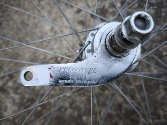 Predám set kolies 28x1.75 Velosteel + MITAS - 2