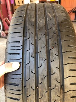 Predám letné pneumatiky Continental EcoContact 6 205/55 R17 - 2
