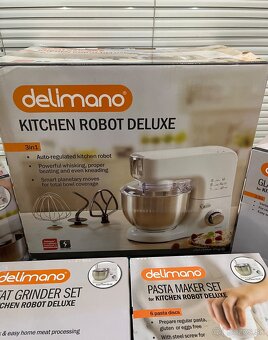 Nový kuchynský robot Delimano Deluxe set s doplnkami - 2