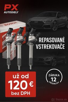 Repasované vstrekovače BOSCH KIA 2.0 CRDi - 103kw, 110kw - 2