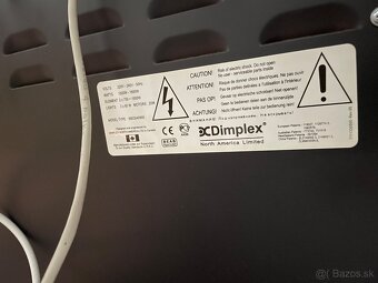 Rohový elektricky krb Dimplex - 2