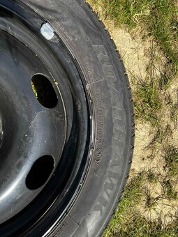 Nový plechový disk + guma Firestone ako rezerva (205/55 R16) - 2