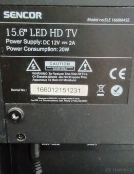 Sencor 15,6" TV - 2