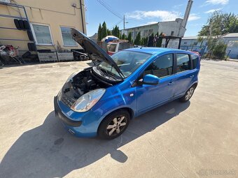 Rozpredam Nissan Note 1,4 2007 - 2