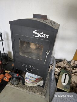 Predám kachle krbové STAR 6 kW - 2