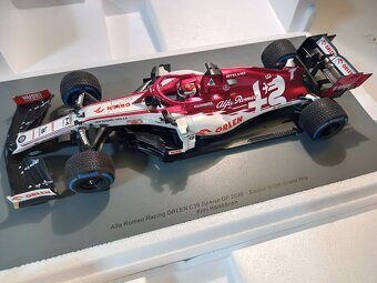 GP Č.500 TÝMU F1 SAUBER ALFA ROMEO C39 2020 RAIKKONEN SPARK - 2